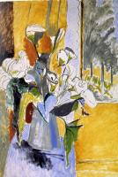 Matisse, Henri Emile Benoit - bouquet of flowers on a veranda